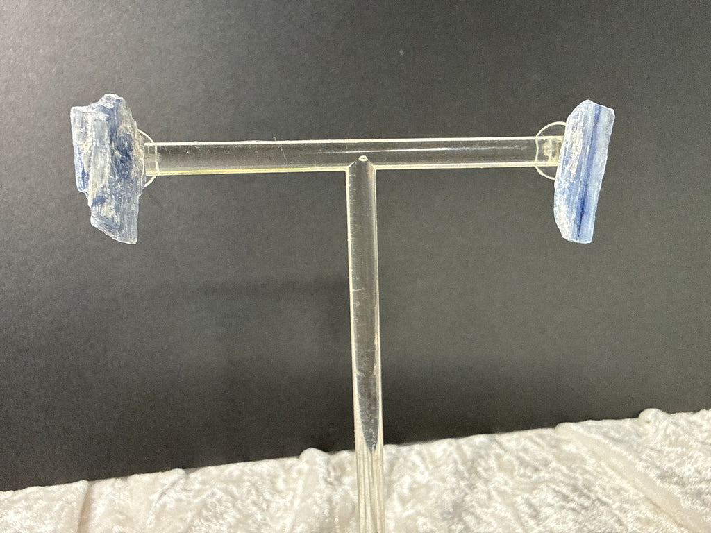 Raw Kyanite Crystal Earrings