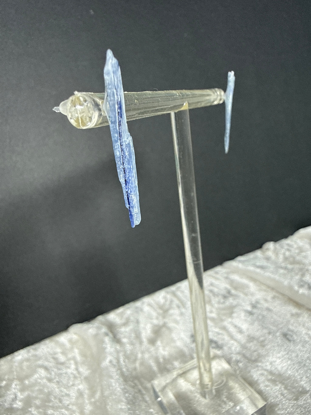 Raw Kyanite Crystal Earrings