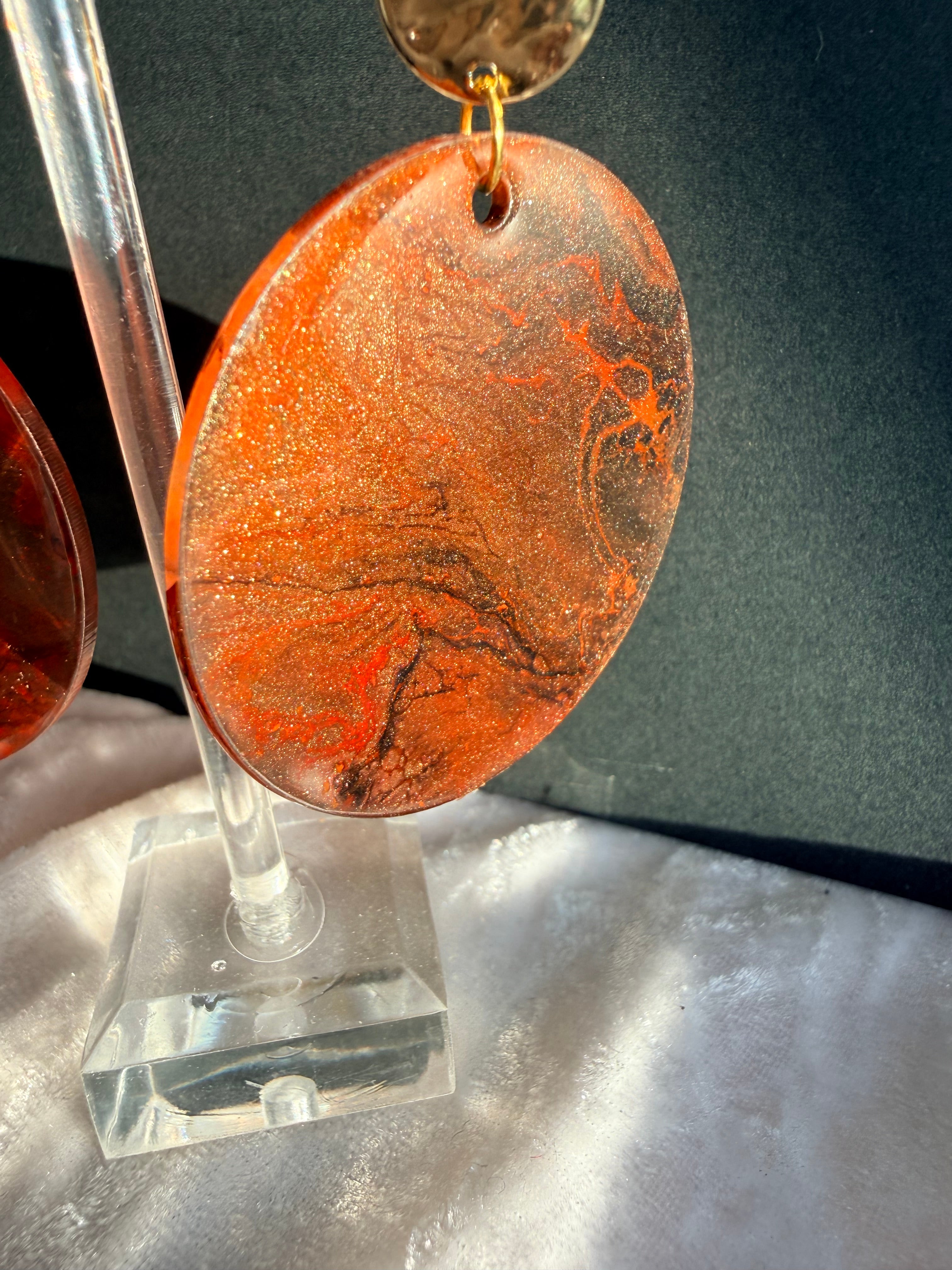 Mars ~ In My Flow Earrings