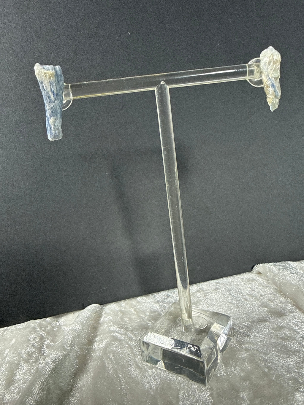 Raw Kyanite Crystal Earrings