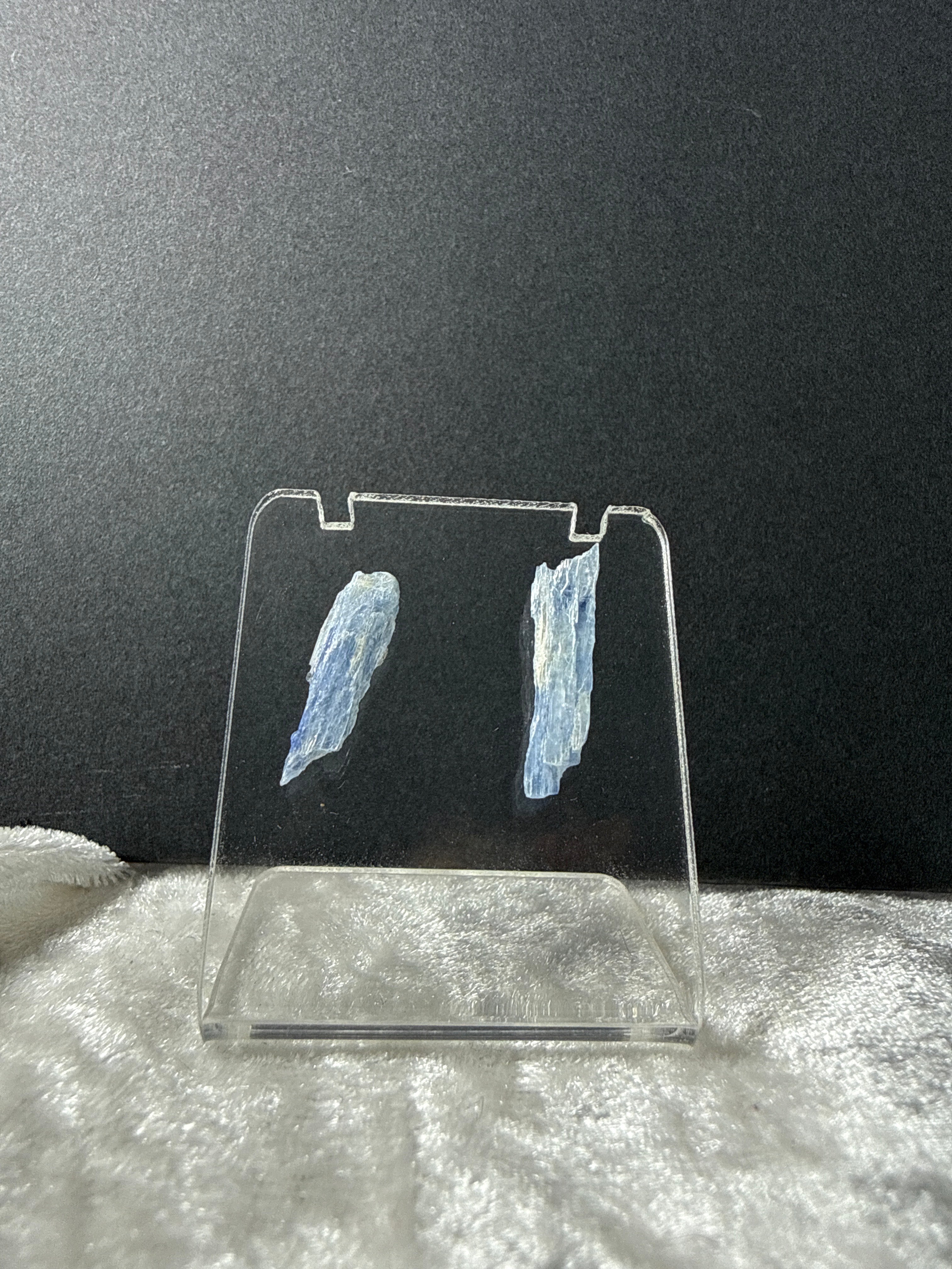 Raw Kyanite Crystal Earrings