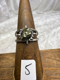 One-of-a-Kind Raw Pyrite Ring #5 | Handmade Adjustable Hypoallergenic Crystal Jewelry