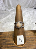 One-of-a-Kind Raw Sunstone Ring #4 | Handmade Adjustable Hypoallergenic Crystal Jewelry