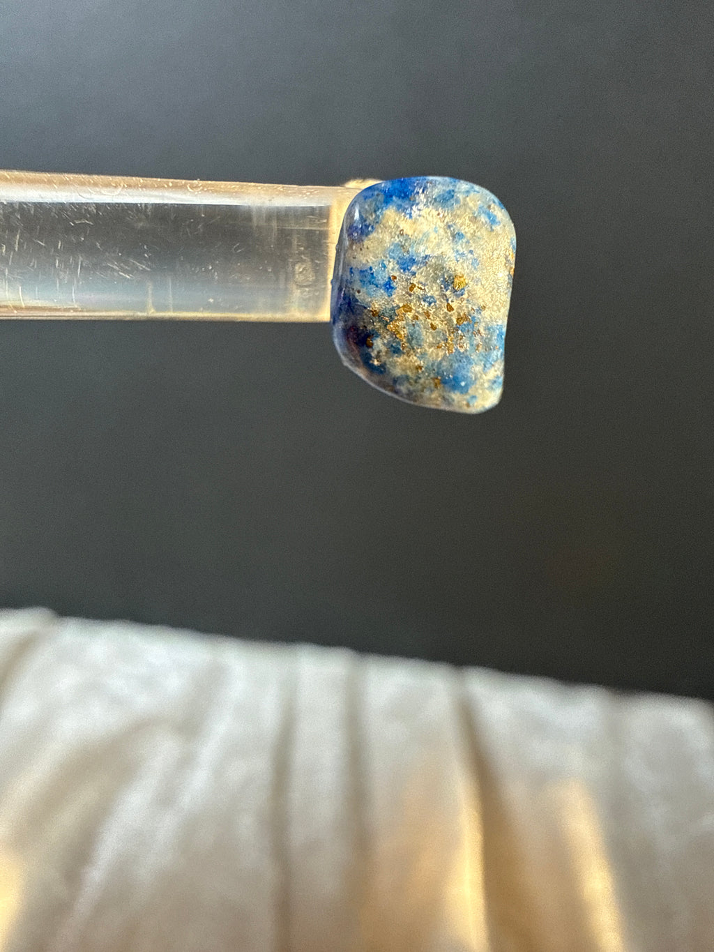 Natural Lapis Lazuli Crystal Earrings