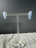 Raw Kyanite Crystal Earrings