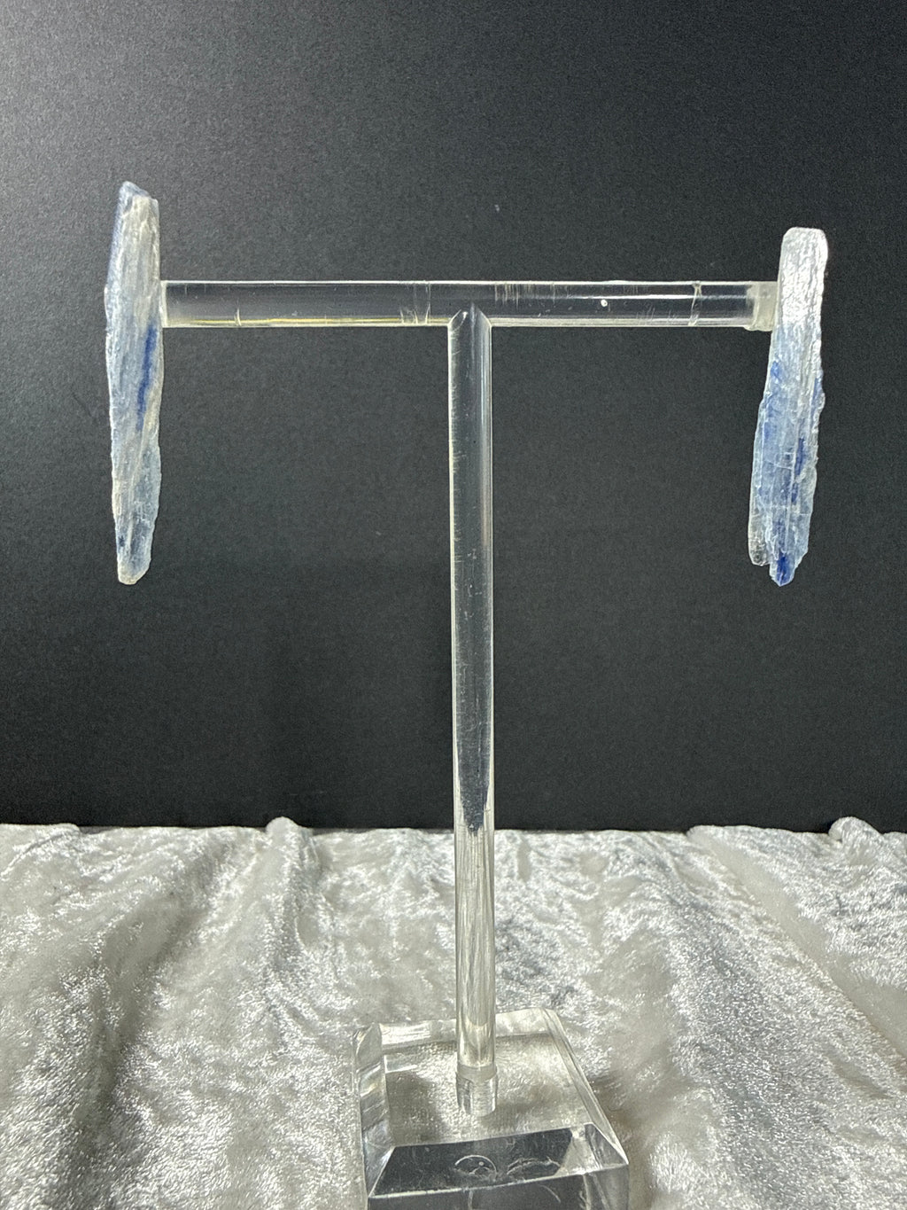 Raw Kyanite Crystal Earrings