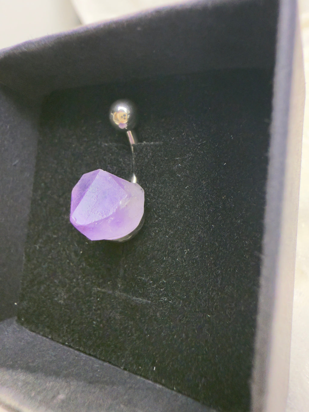 Crystal Belly Button Ring