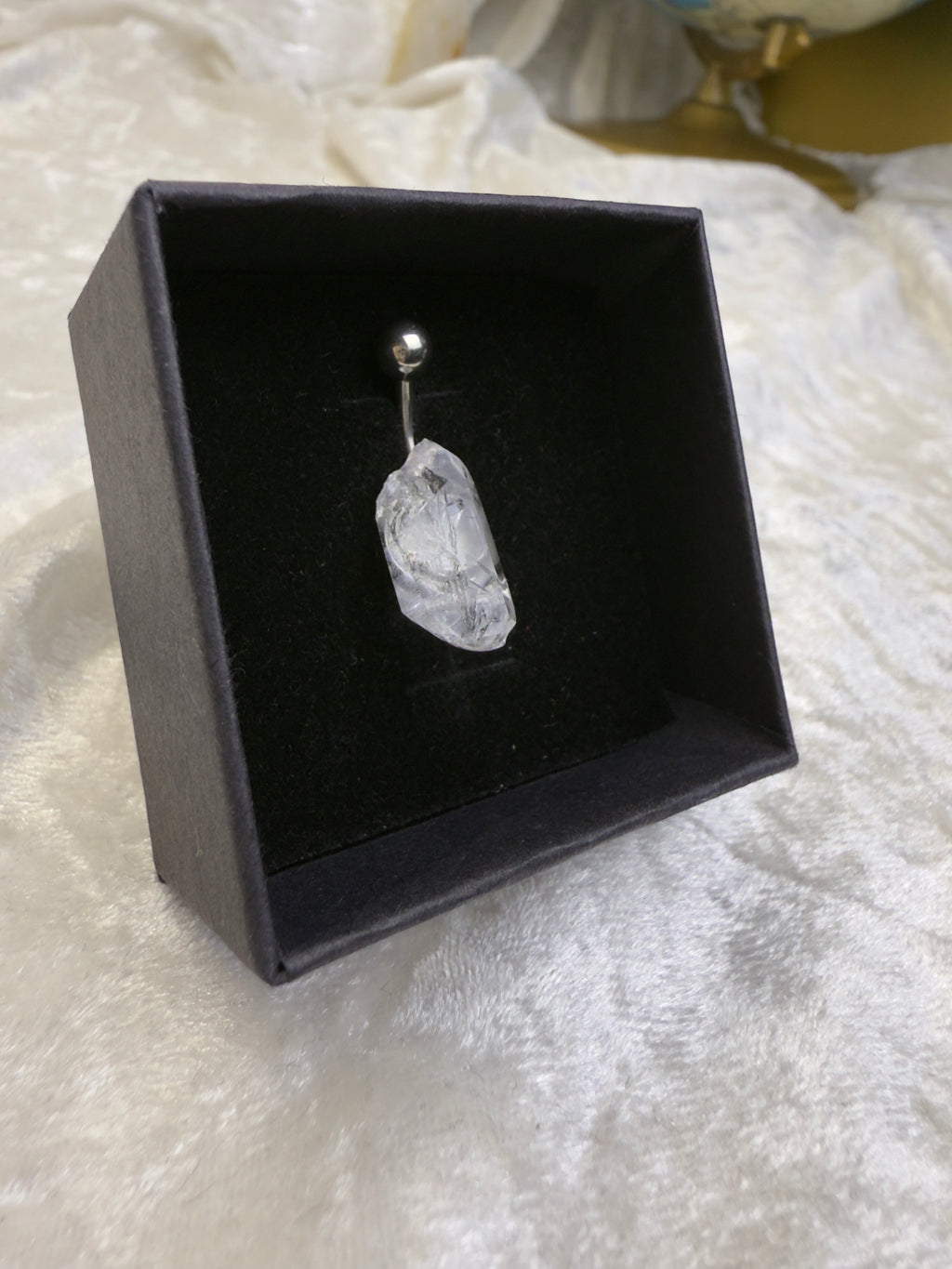 Crystal Belly Button Ring