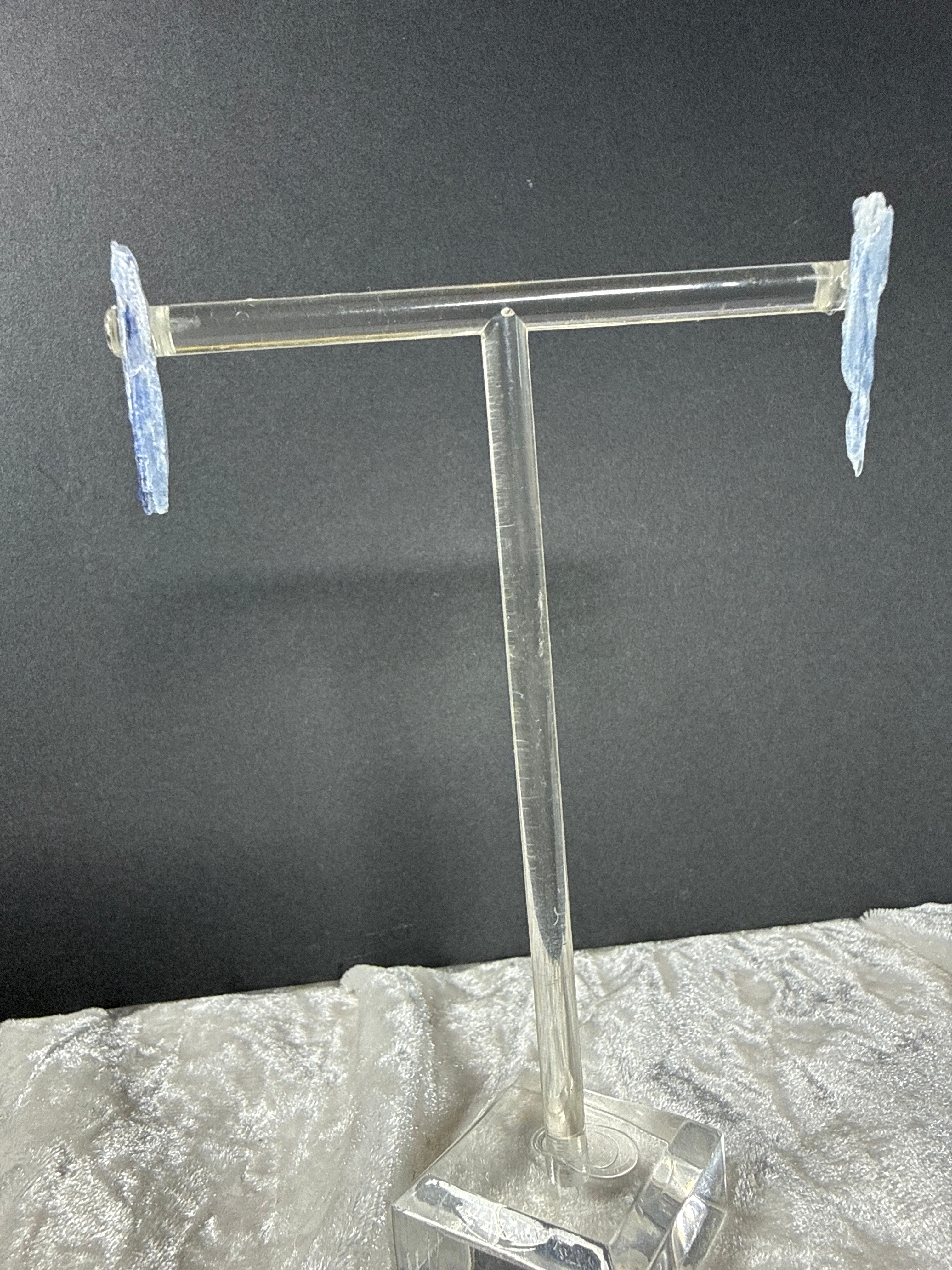 Raw Kyanite Crystal Earrings