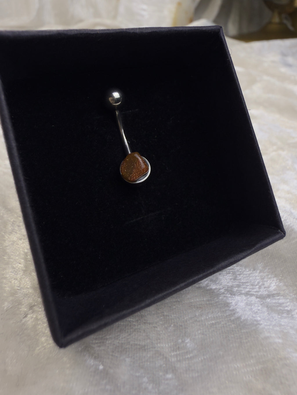 Crystal Belly Button Ring