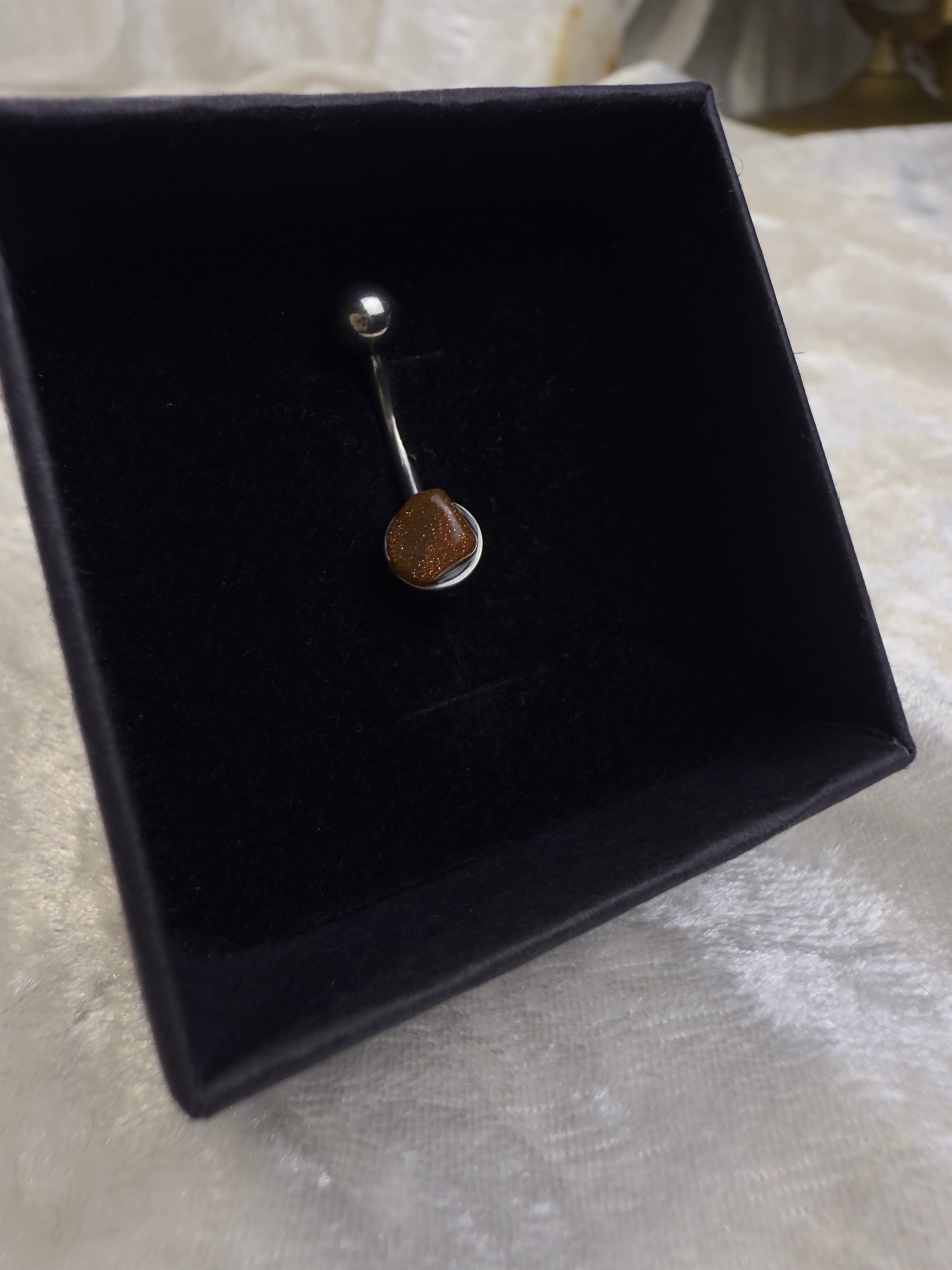 Crystal Belly Button Ring