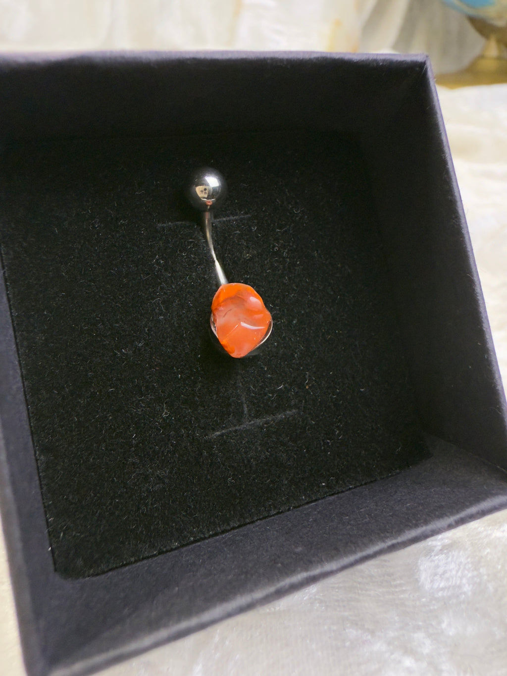 Crystal Belly Button Ring