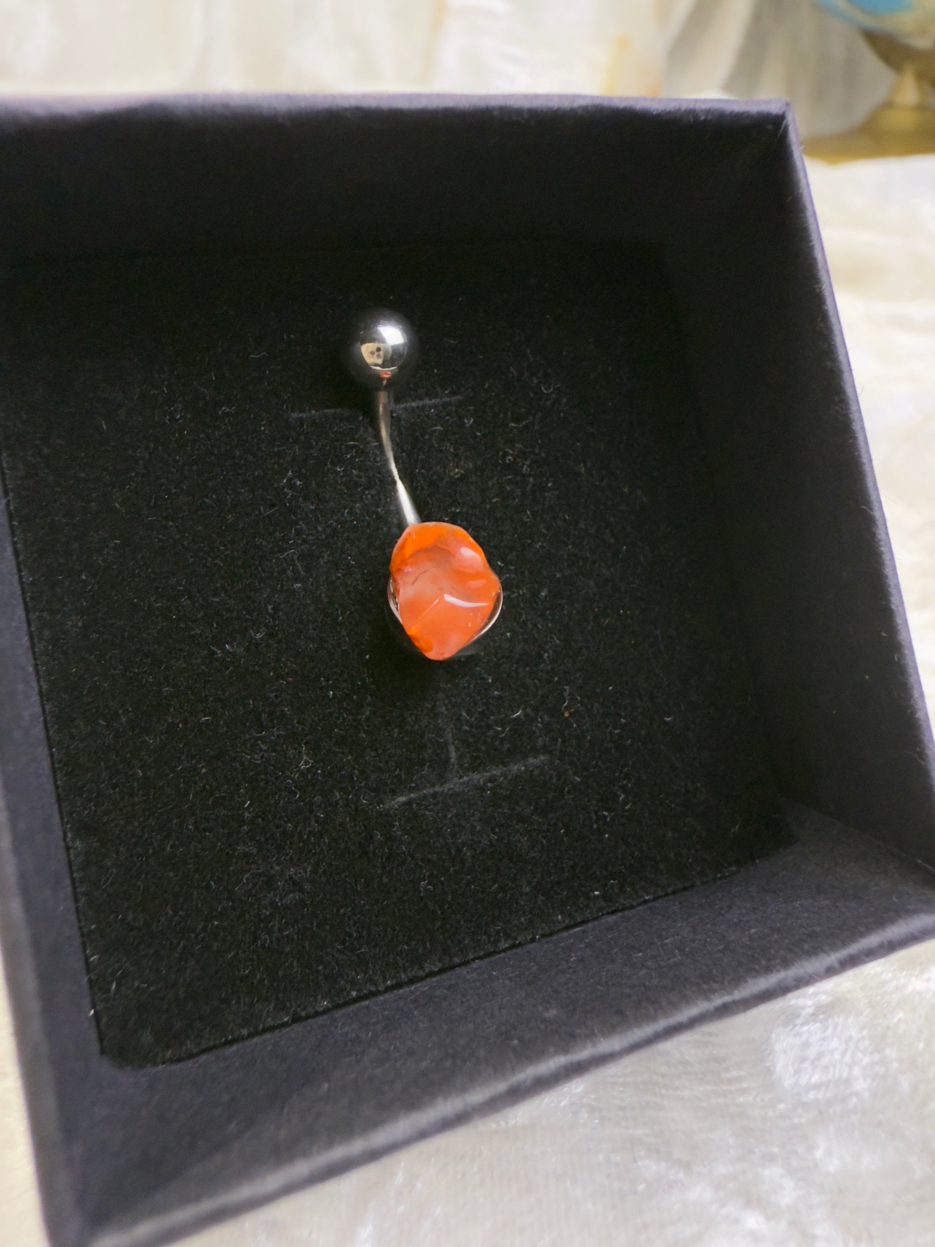 Crystal Belly Button Ring