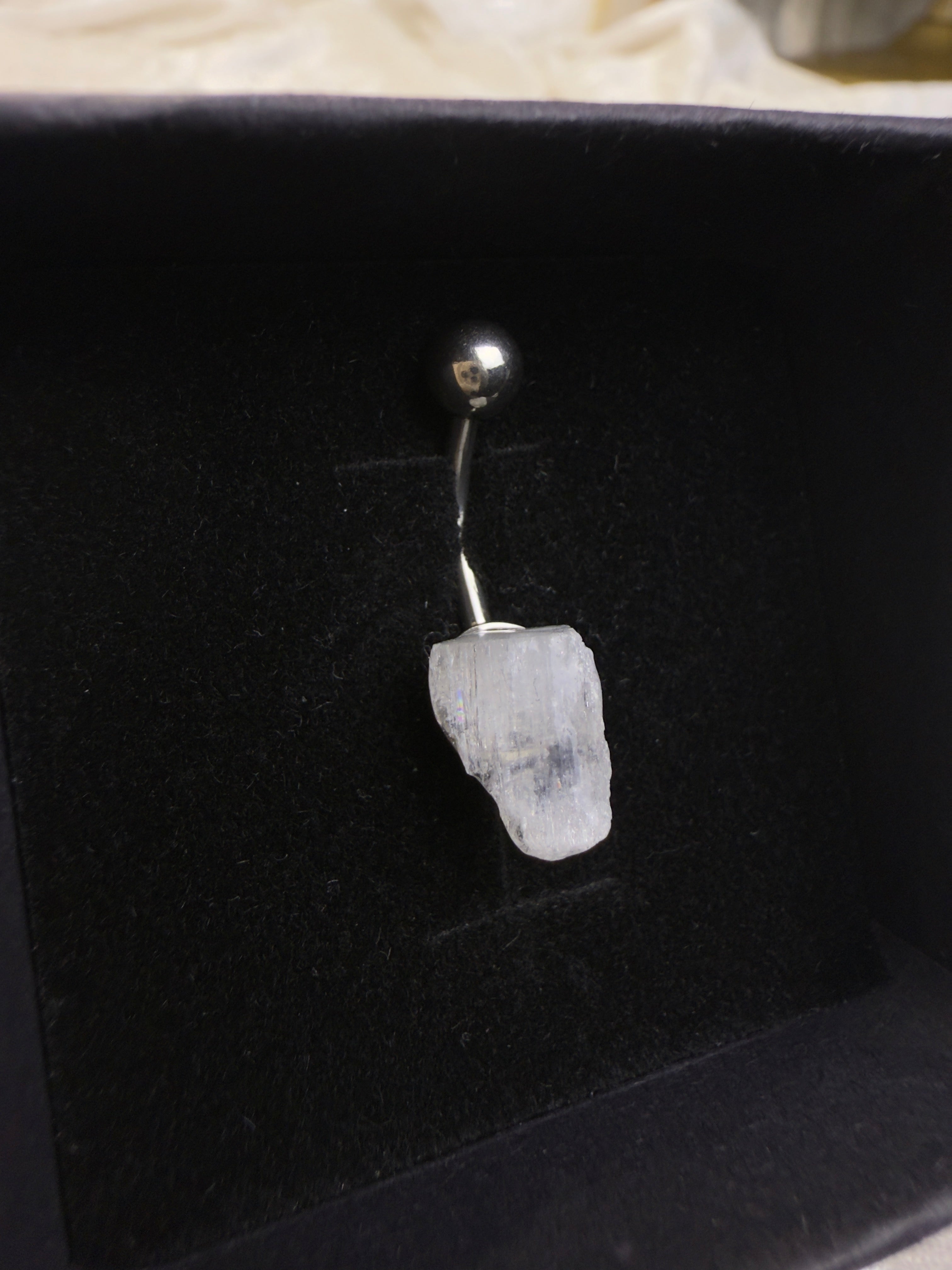 Crystal Belly Button Ring