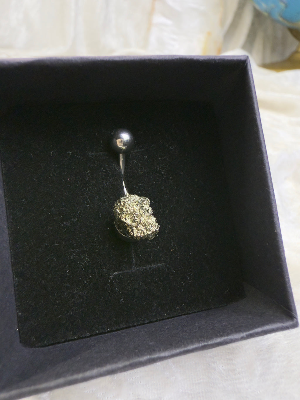 Crystal Belly Button Ring