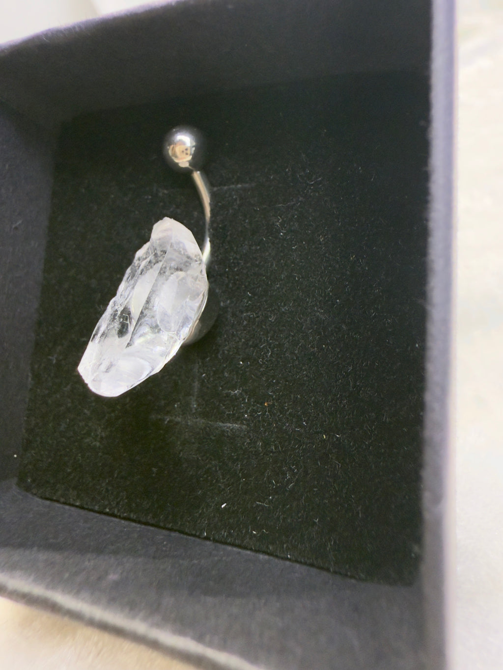 Crystal Belly Button Ring