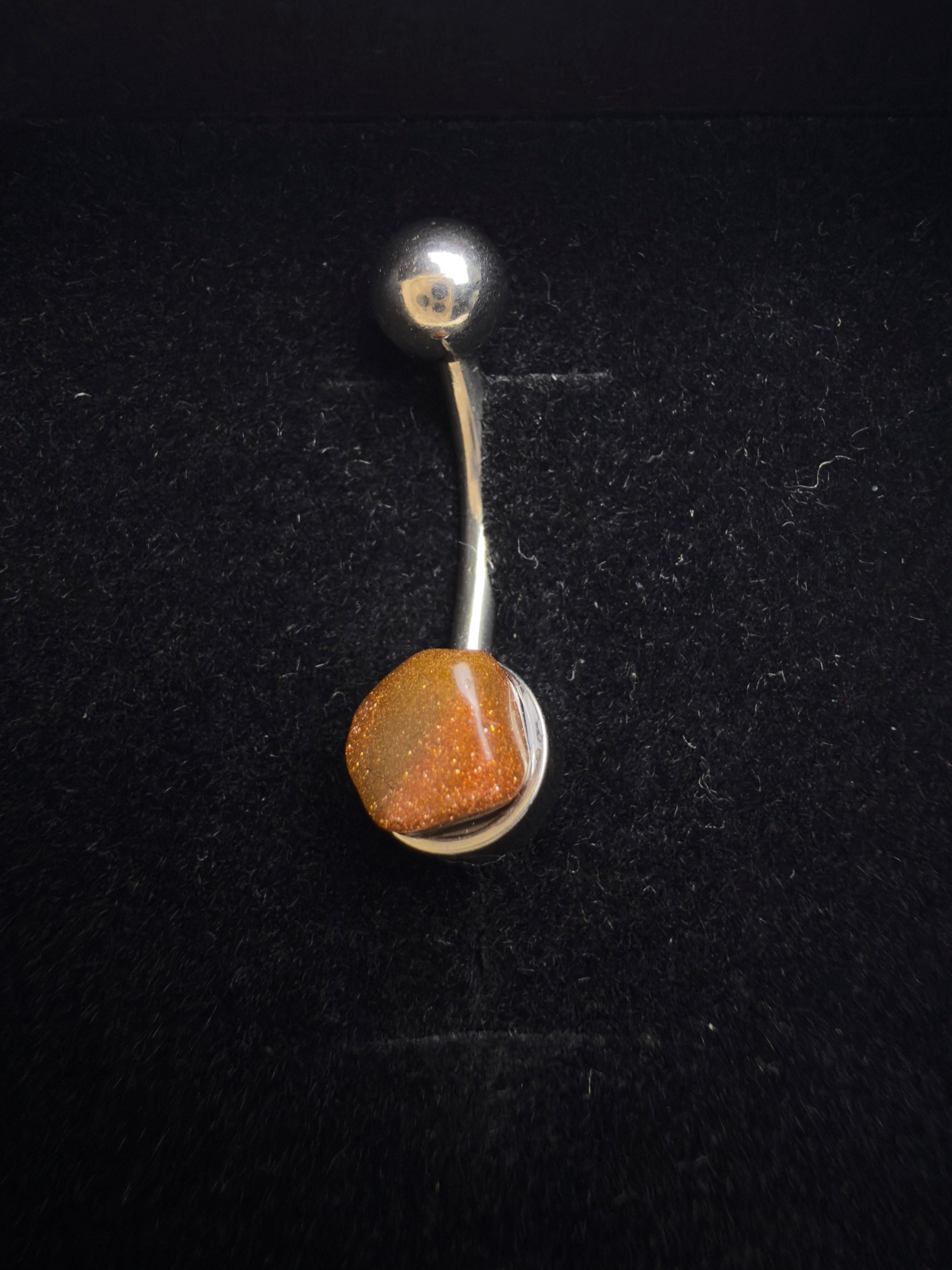 Crystal Belly Button Ring