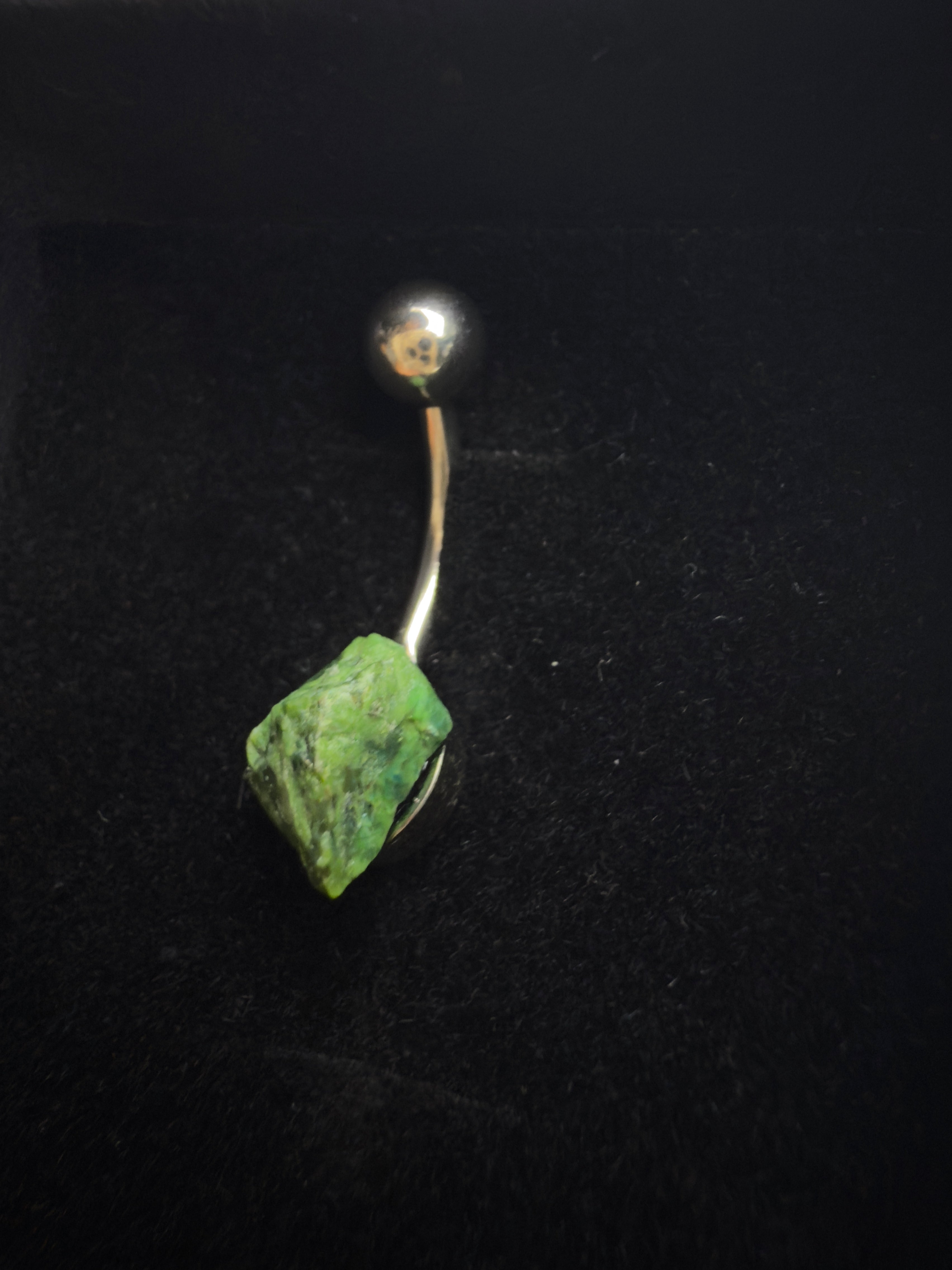 Crystal Belly Button Ring