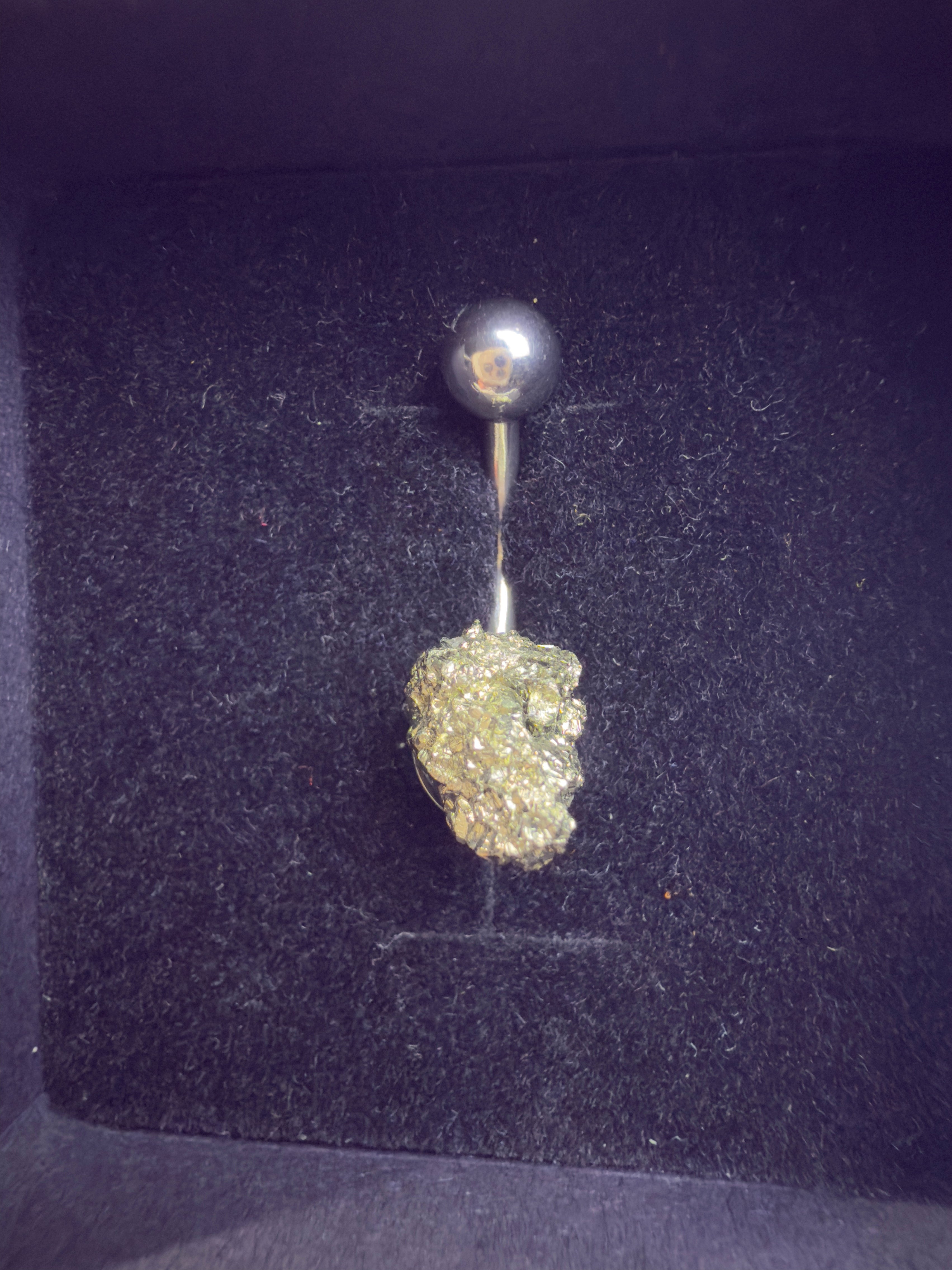 Crystal Belly Button Ring