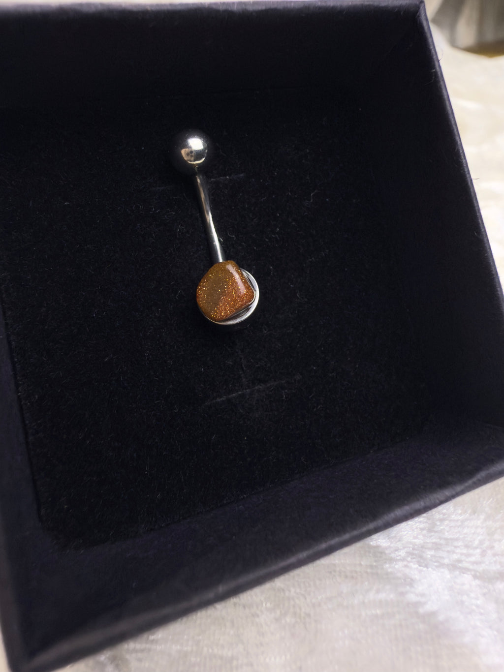 Crystal Belly Button Ring