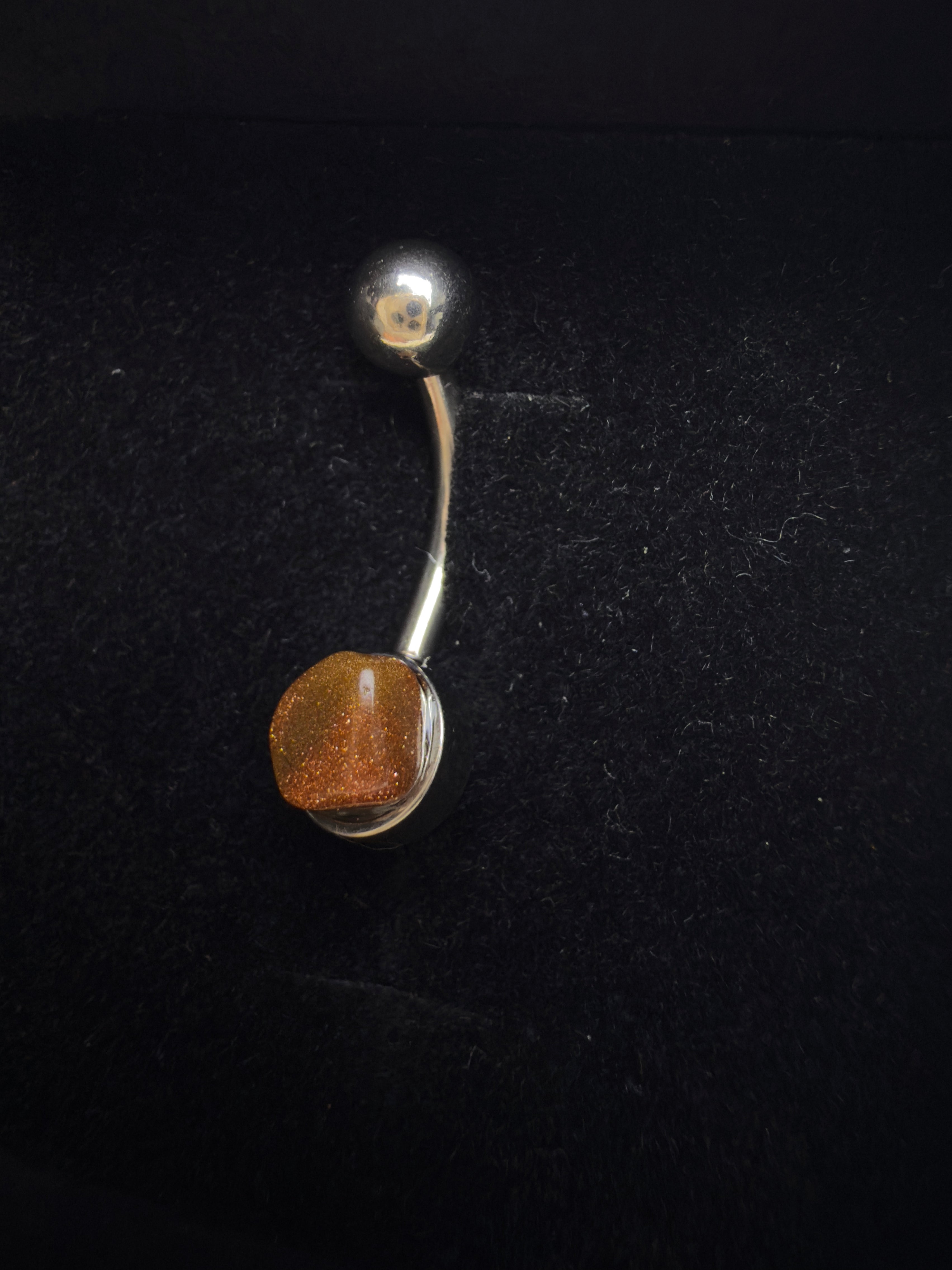 Crystal Belly Button Ring