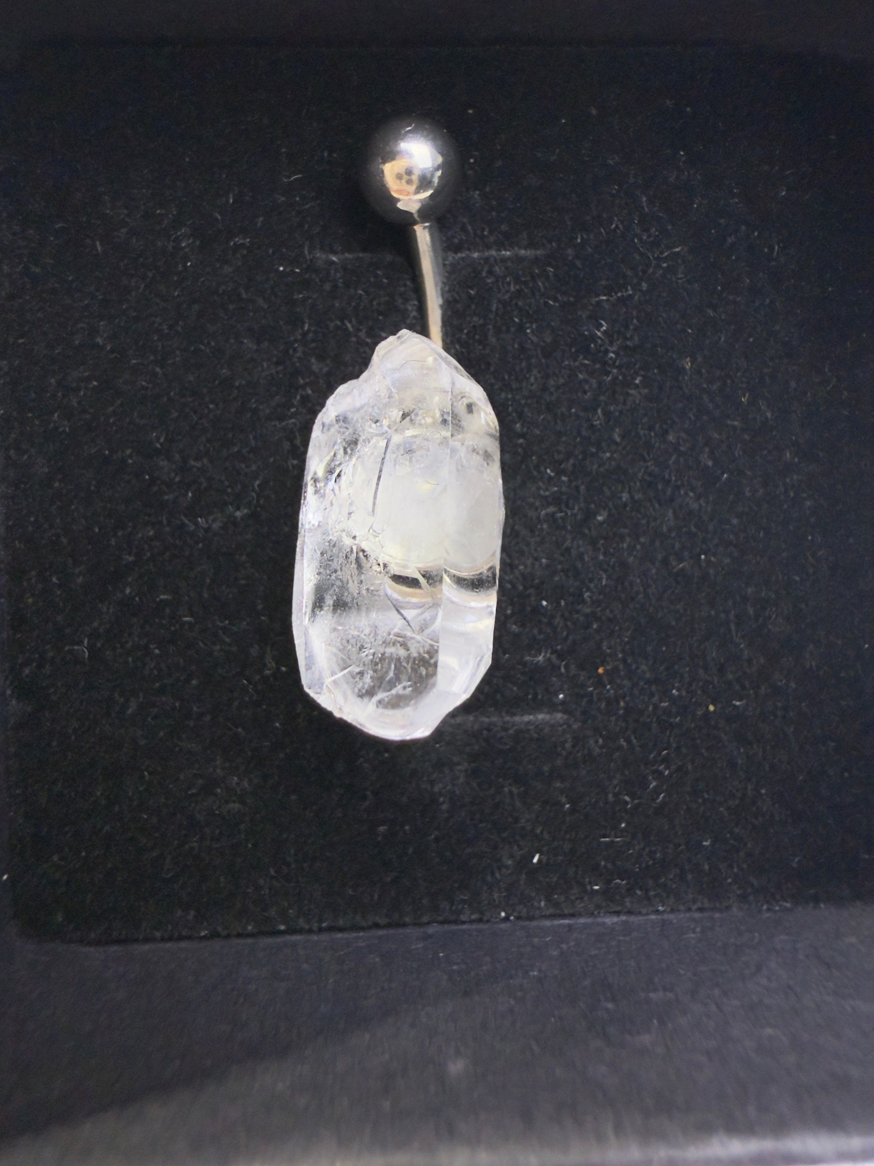 Crystal Belly Button Ring