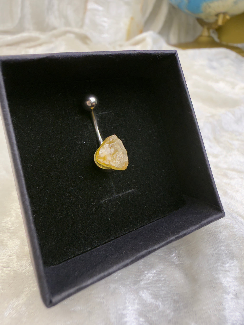 Crystal Belly Button Ring