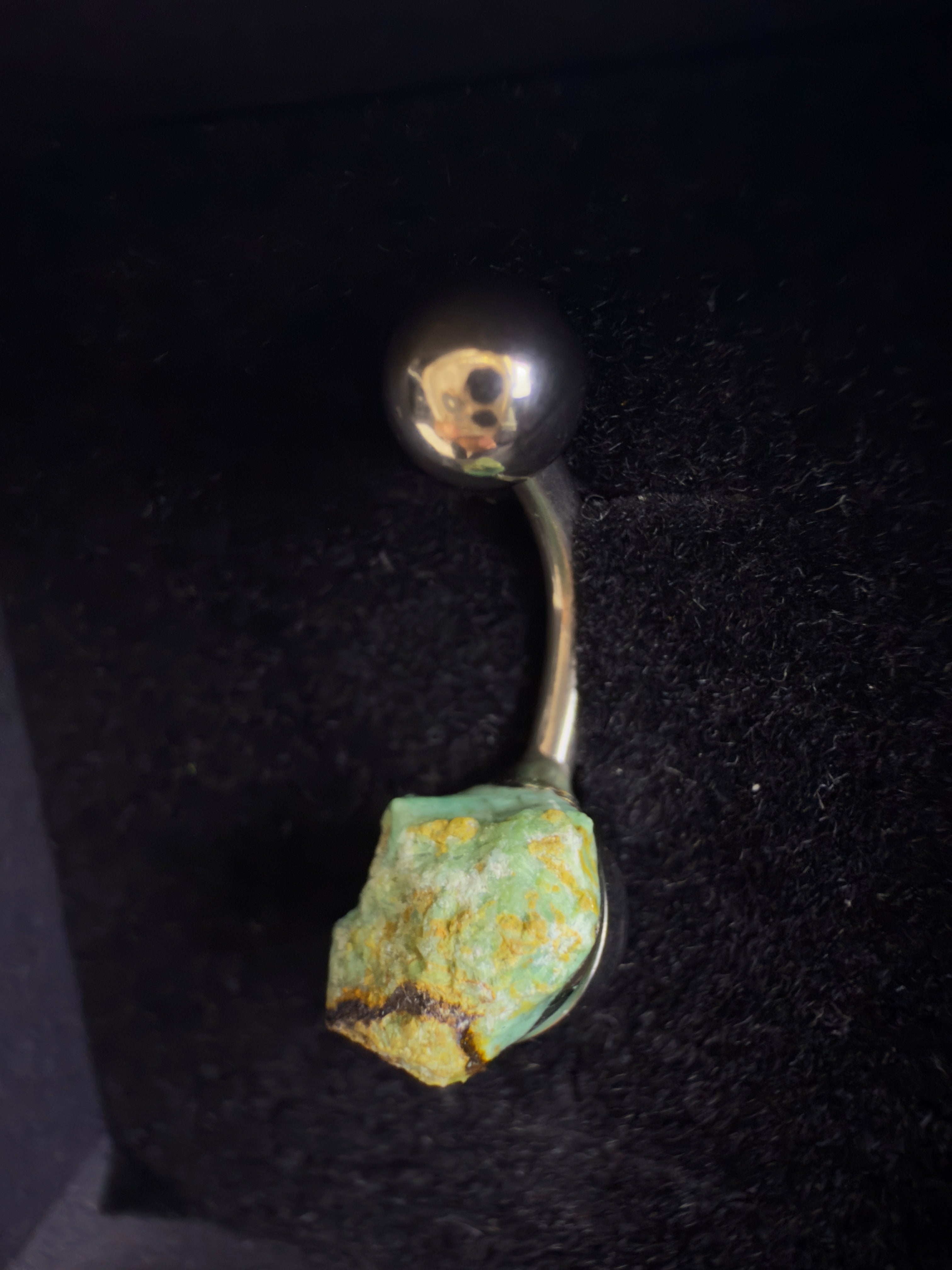 Crystal Belly Button Ring