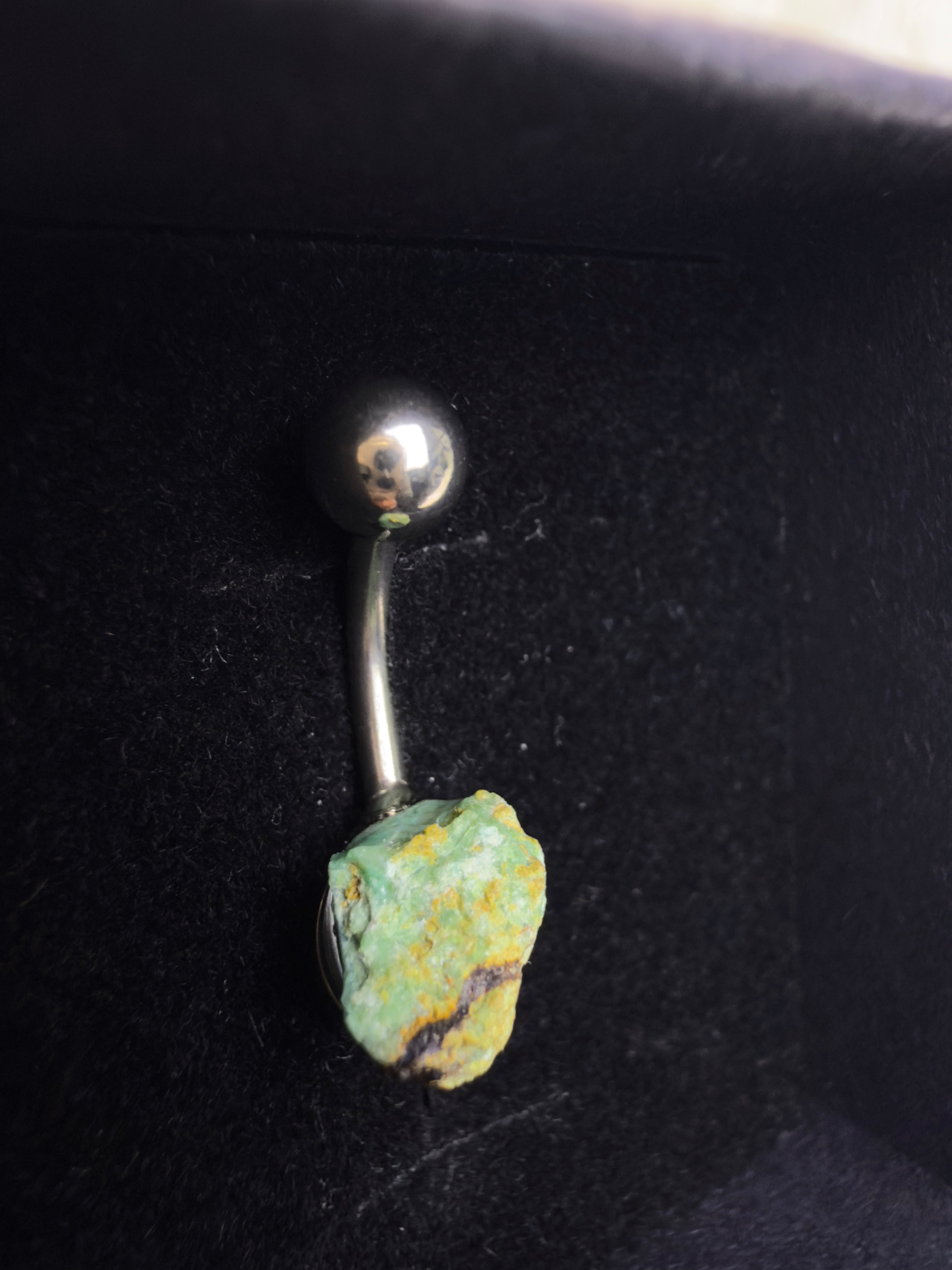 Crystal Belly Button Ring