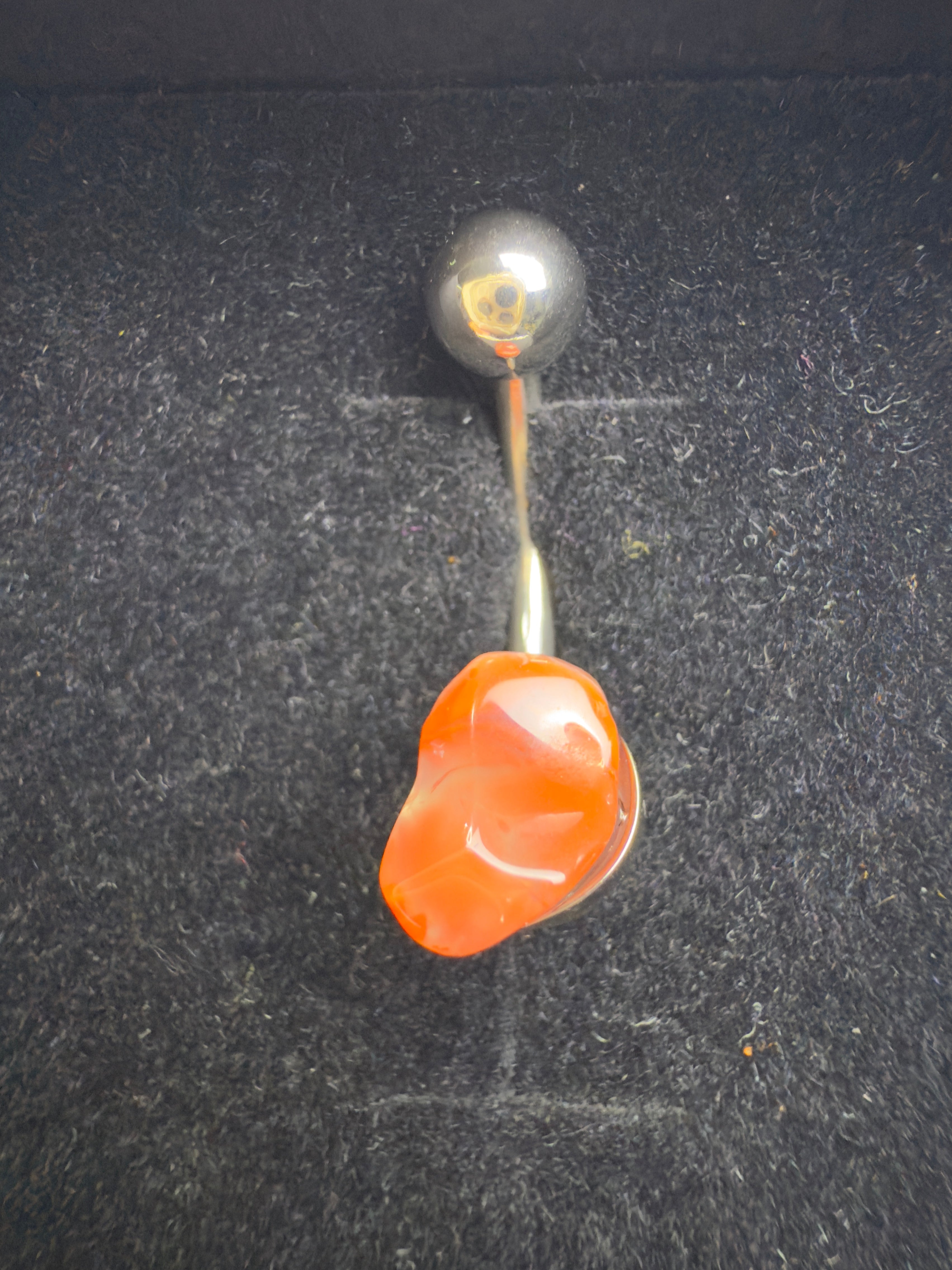 Crystal Belly Button Ring