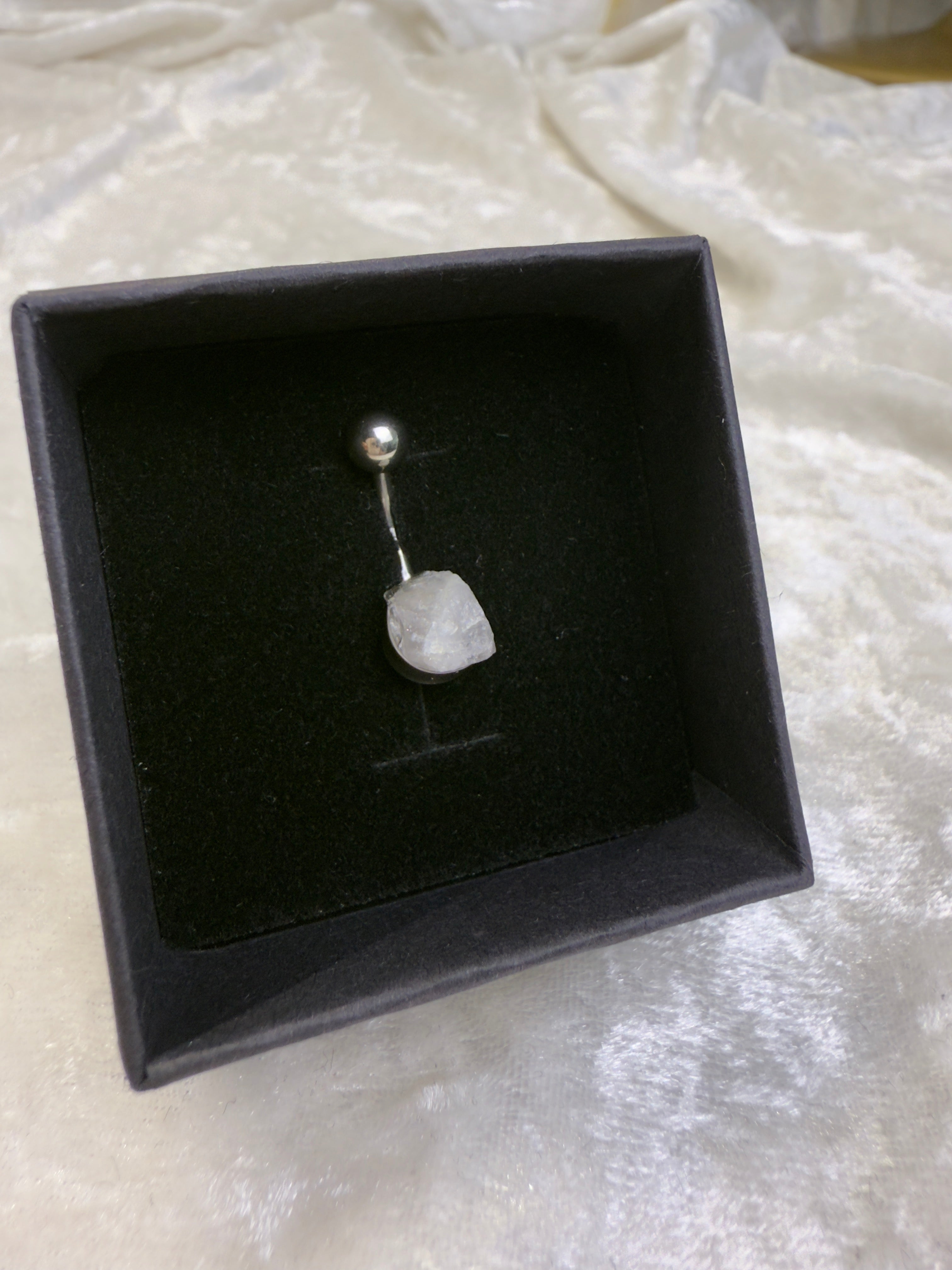 Crystal Belly Button Ring