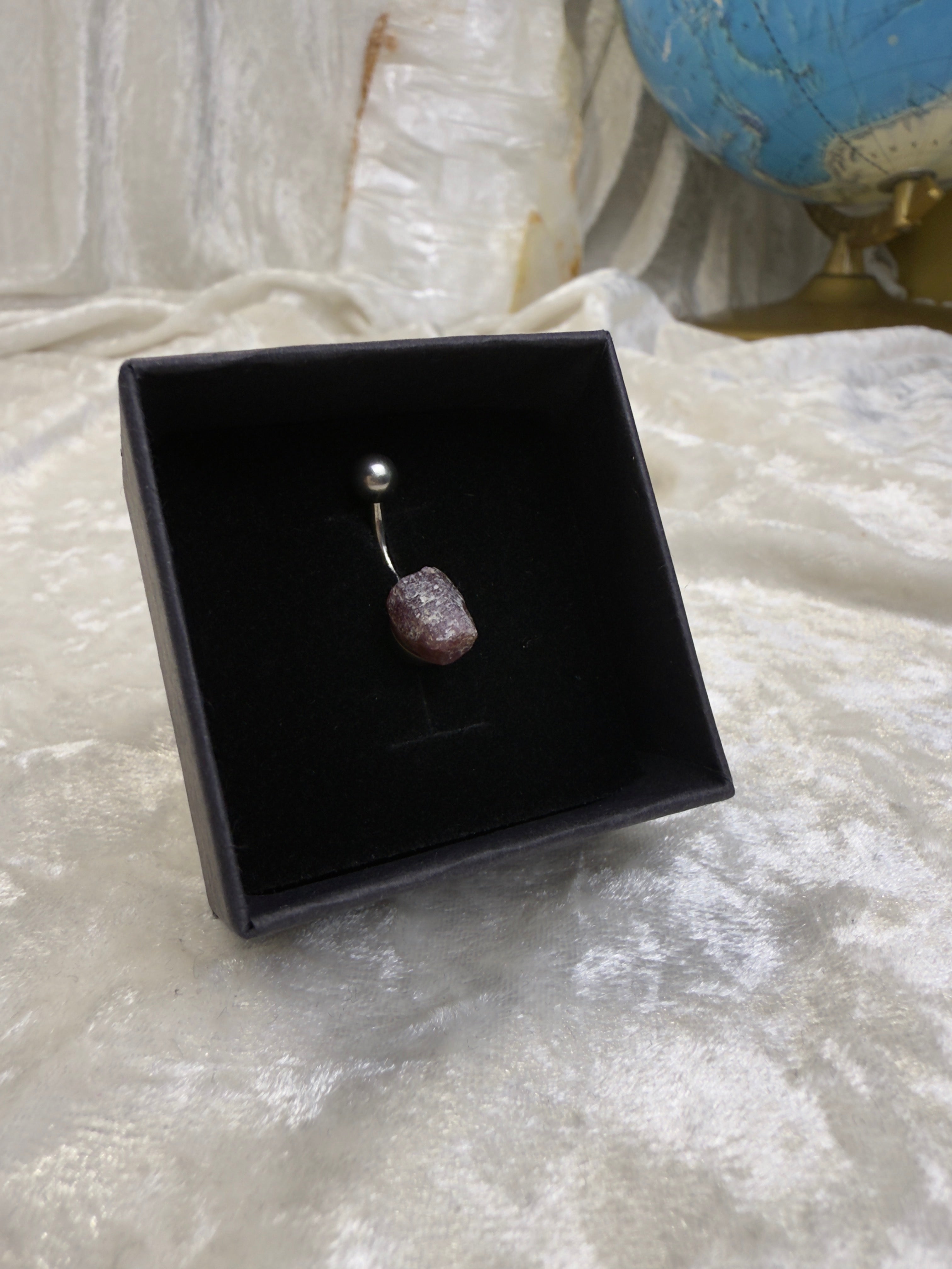 Crystal Belly Button Ring