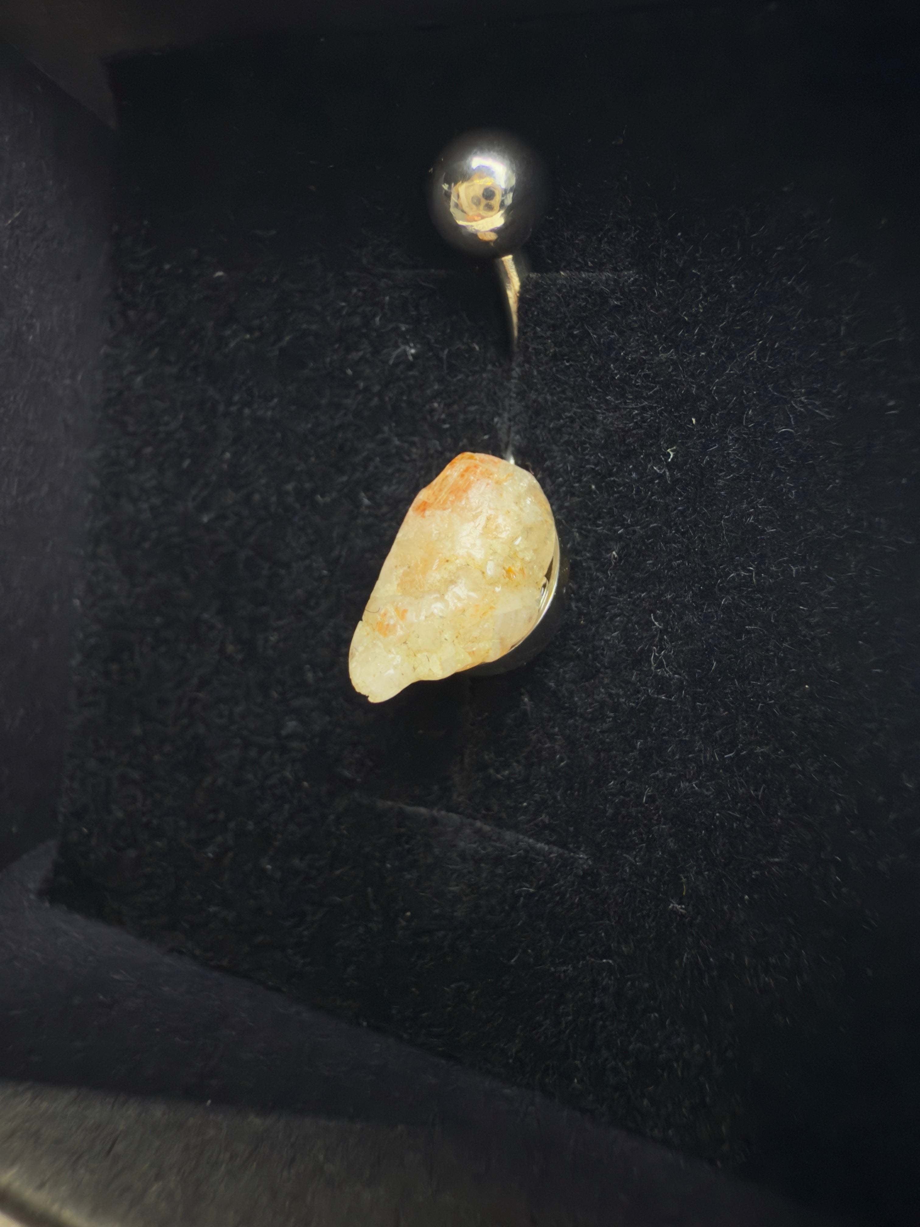 Crystal Belly Button Ring