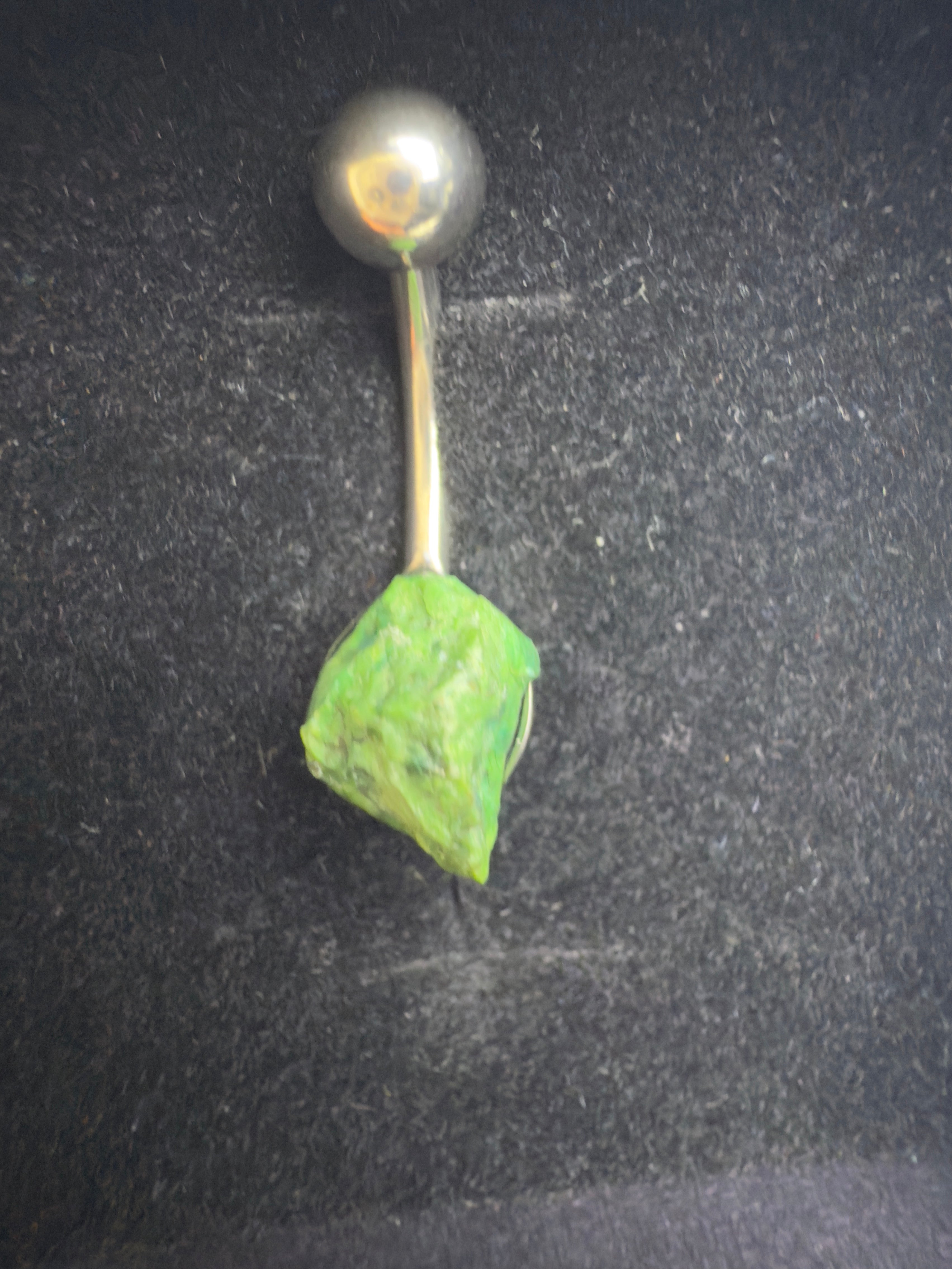 Crystal Belly Button Ring