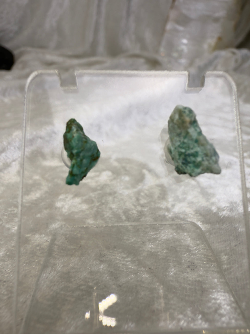 Turquoise Crystal Earrings