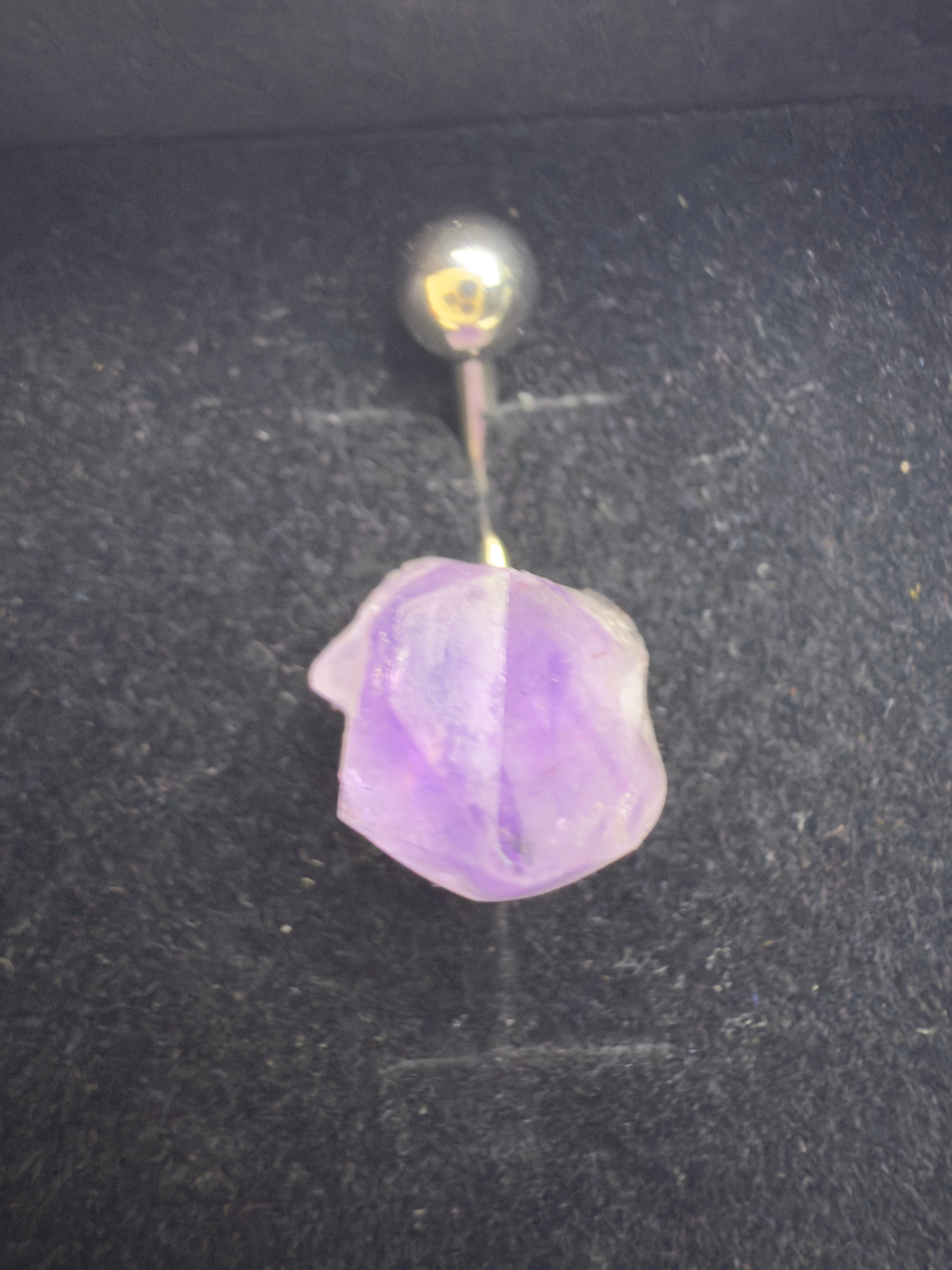 Crystal Belly Button Ring